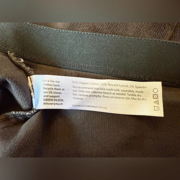 Eileen Fisher | velour Textured Wash Pull On Jegging, Small petite - Picture 7 of 7